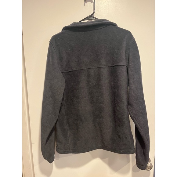Columbia Fleece Jacket - Black - Men’s small - Picture 3 of 4